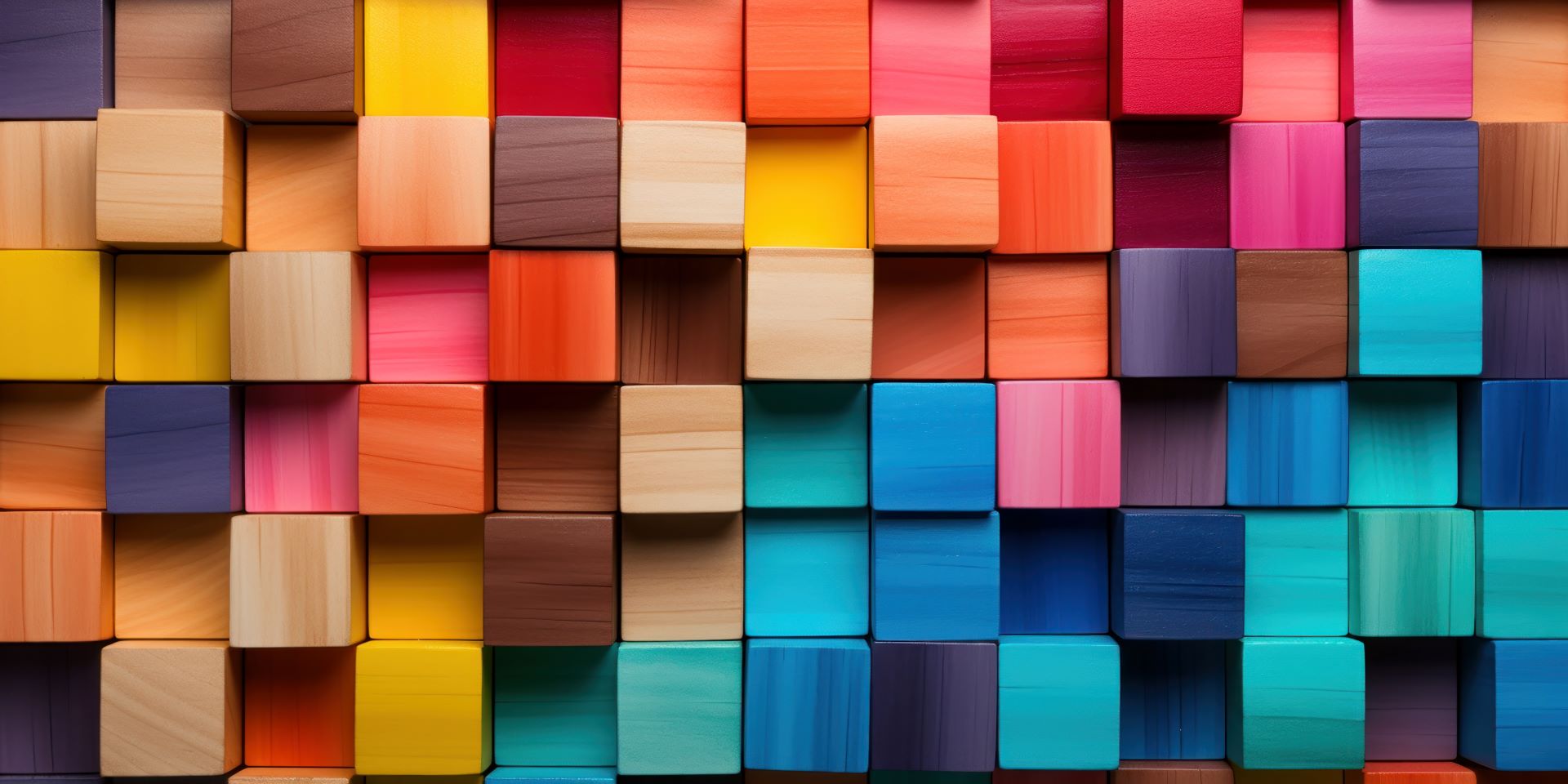 arrangement-vibrant-wooden-blocks-wide-display